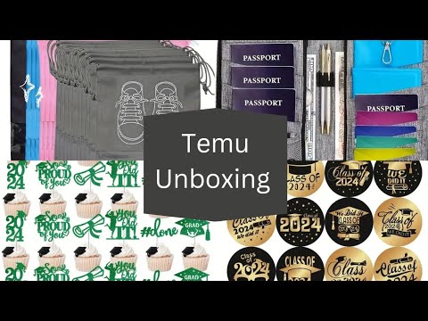 Temu Unboxing