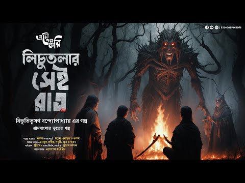 লিচুতলার সেই রাত (গ্রাম বাংলার ভূতের গল্প) 😨 | Bibhutibhushan Bandyopadhyay | Eso Golpo Kori