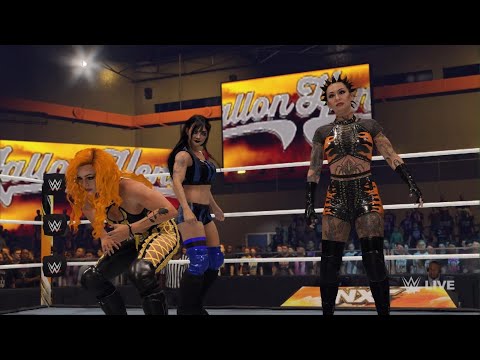 Shotzi Gigi Tatum vs Fatal influence NXT New years Evil 2025 WWE 2024