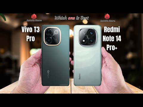 Redmi Note 14 Pro + vs Vivo T3 Pro  Full comparison ⚡Which one is Best