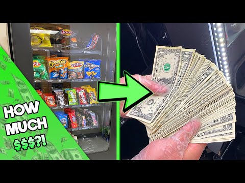 How Much Did This Snack Vending Machine Make In 10 Days?!