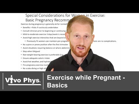 Exercise During Pregnancy