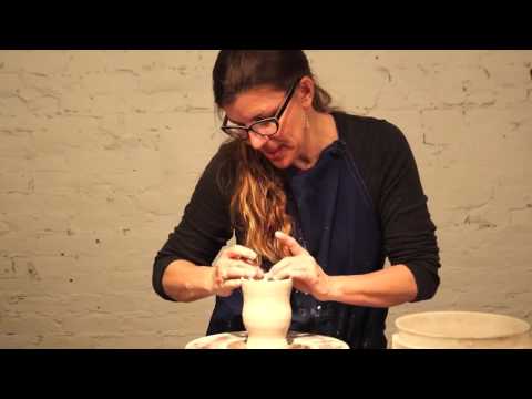 How to Dress Up a Wheel Thrown Cup with Inlaid Sprigs %7C KATE MAURY