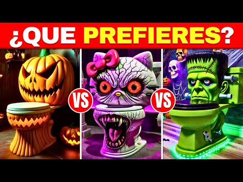 ¿Que Prefieres? CONSTRUYE tu CASA de ENSUEÑO 🏠🎃👻  Edicion Halloween