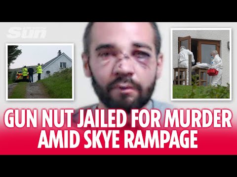 Jealous gun nut jailed for murdering brother-in-law after leaving wife for dead amid Skye rampage