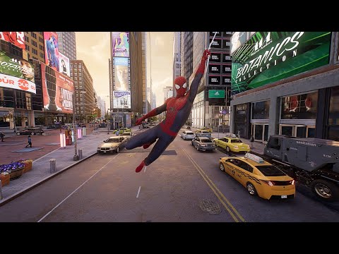 Marvel's Spider Man 2 - Zero Assist Web-Swinging Gameplay | The Amazing 2 Suit