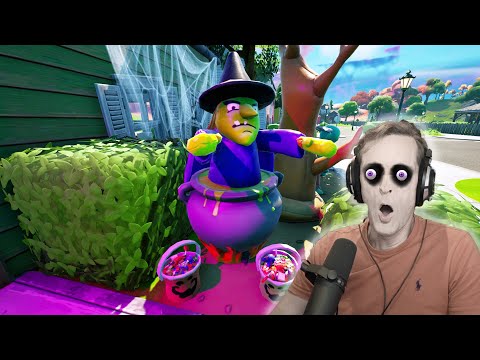 Halloween Fortnite Candy Looting gameplay - Live Fortnitemares