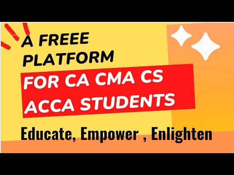 Important announcement for CA CMA CS ACCA