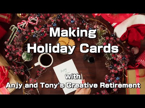 🎨 Transform Old Sketches into Stunning Holiday Gift Cards | Anjy and Tony’s Creative Retirement