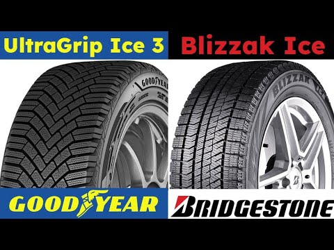 Goodyear UltraGrip Ice 3 vs Bridgestone Blizzak Ice