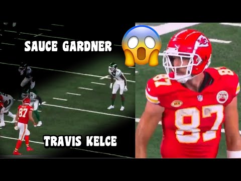 Travis Kelce Vs Sauce Gardner 🔥 Chiefs Vs Jets 2023 highlights