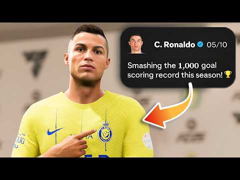 What Happens if Ronaldo Scores 1000 Goals in FC 25 Career Mode?