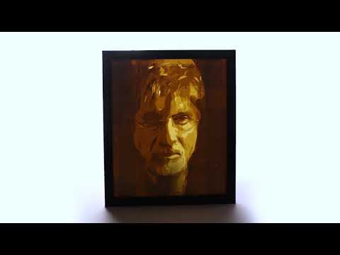 Amitabh bachchan Tape Art | Birthday Special | Superphat Studio