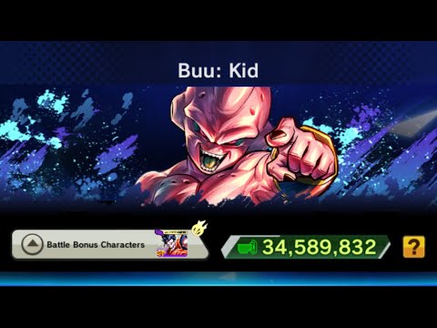 [DRAGON BALL LEGENDS] ZENKAI RUSH BATTLE - BUU KID - FLOOR 30 (FULL GAMEPLAY)