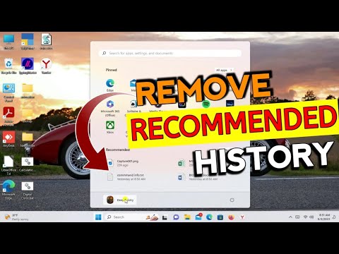 How to Hide Recommended History | Remove & Clear Recommended and Recently Open History