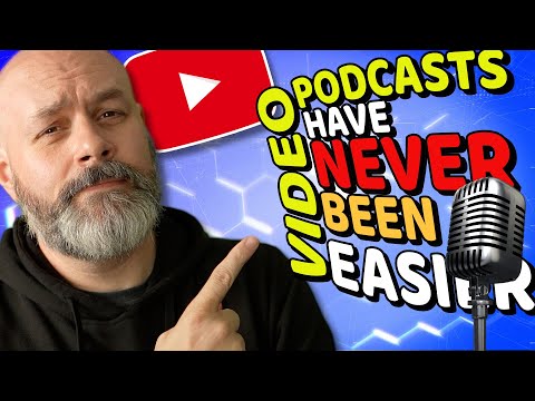 Video Podcasting the EASY WAY:  How I make my Podcast in 2024