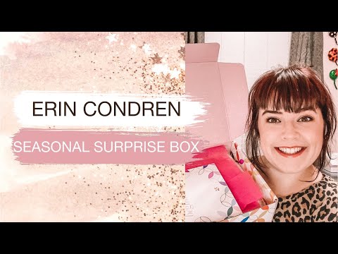 Erin Condren Seasonal Unboxing | SPRING 2021 #ECSurpriseBox