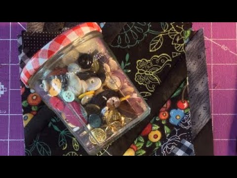 Ep 45 Embellishments: Button Flowers