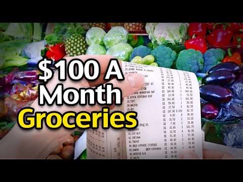 10 Ways To Spend $100 A Month On Groceries - Easy Grocery Budget Ideas!