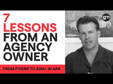 7 Lessons Learned from Growing an Agency from Fiverr to 20m+ in ARR