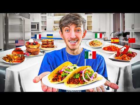 Eating Food From EVERY Country!