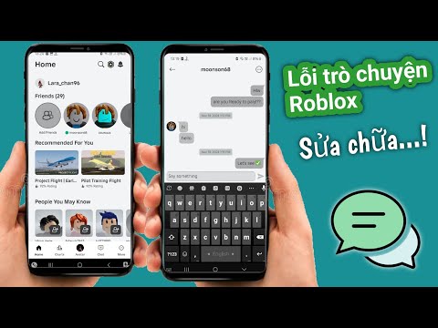 cách sửa lỗi trò chuyện roblox trên điện thoại di động