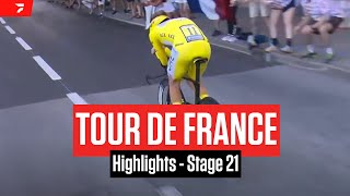 Tour de France 2024 Stage 21 Highlights