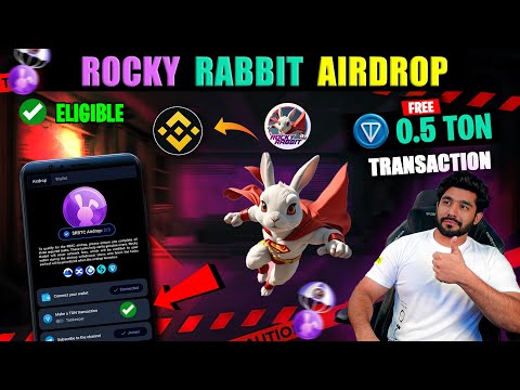 ROCKY RABBIT AIRDROP || Important Notice LAST DAY || Rocky Rabbit Withdrawal || Eligiblity Task