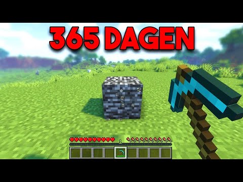 BEDROCK MINEN VOOR 365 DAGEN! (in Hardcore)