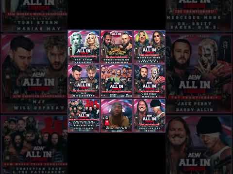 King Mel's AEW All-In 2024 Predictions!! AEW All-IN Predictions