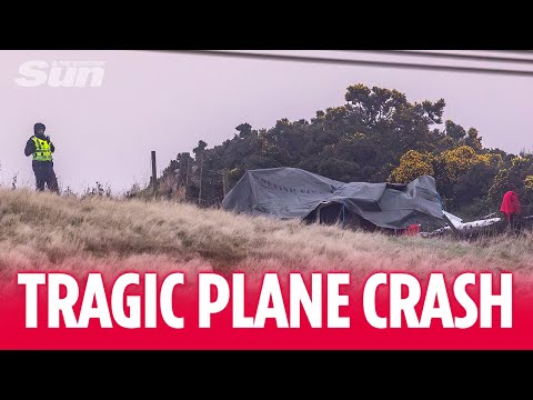 Tragedy as pilot dies in horror plane crash near Scottish airport