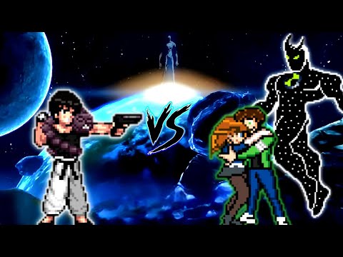 Toji Fushiguro V4 (Inseph) (New) VS Ben 10 S3 V4 (all form) in Jump Force Mugen