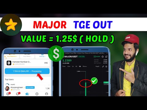 Major listing value out 🤯 | Major $MAJOR Token on bybit and many exchange | Major Hold 10 Years