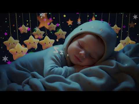 Sleep Instantly in 3 Minutes 💤 Mozart Brahms Lullaby | Baby Sleep Music for Calm Nights