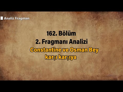 Constantine ve Osman Bey karşı karşıya