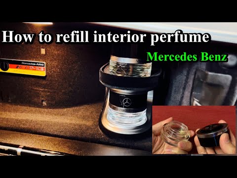 How to refill interior perfume Mercedes-Benz.