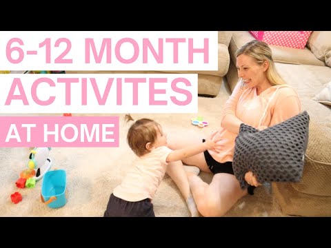 10 Ideas To Entertain Your Baby AT HOME🏡 Great for development!