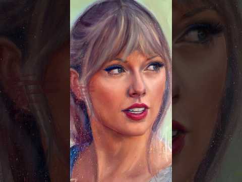 Taylor Swift Oil Painting.. for Charity!!