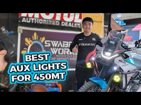 Aux Lights & Low Fender Installation | CFMoto 450MT Build Ep. 5