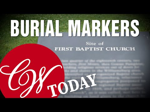 First Baptist Church Burial Markers on Juneteenth | CW Today