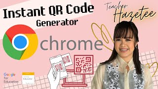 [INSTANT QR CODE GENERATOR] Google Chrome Desktop App