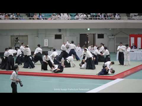 Hyogo Prefecture Aikido Federation - 61st All Japan Aikido Demonstration at the Nippon Budokan