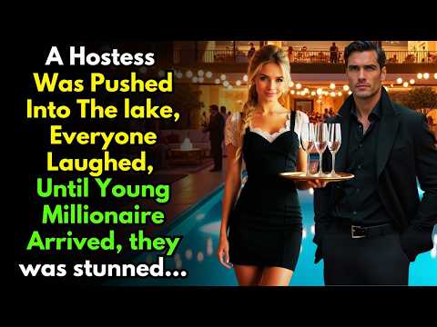 A Hostess was Pushed into The lake, Everyone Laughed, Until Young Millionaire Arrived, They Froze...