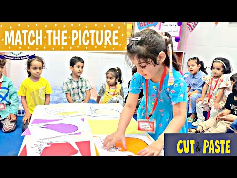 Fruits Pasting Activity in Classroom 2024 | Cut and paste | Easy Activity Fruits Pasting #kids