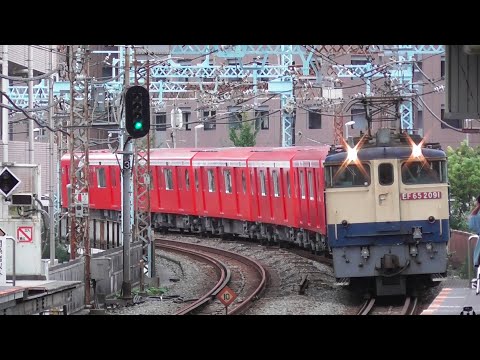 【甲種輸送】EF65 2091+東京メトロ2000系（2134F）　2022.9.10〜11