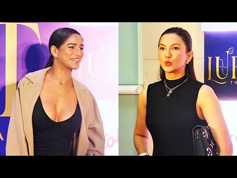 Poonam Pandey and Gauahar Khan Stunning At Luft Club Launch Event