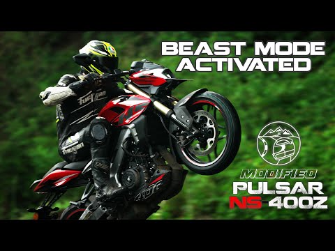 Modified Pulsar NS400Z | Triumph Speed 400 Challenger | Sagar Sheldekar Official