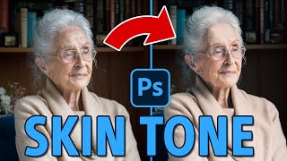 TRY THIS 🔥 How to FIX SKIN TONE in Photoshop ... FAST (Frequency Separation)