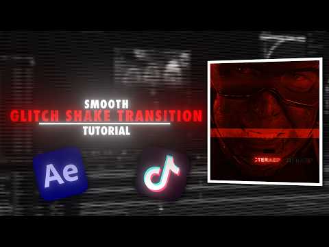 Create smooth GLITCH SHAKE Transition | After Effects Tutorial