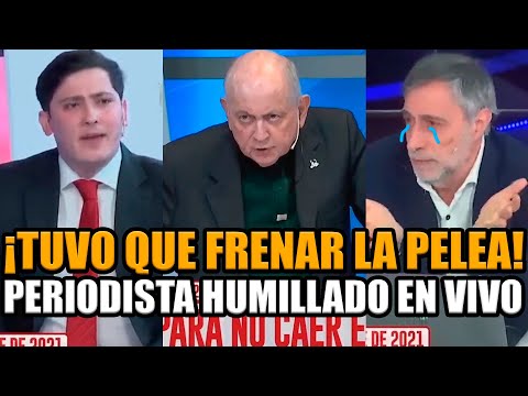 PERIODISTA ANTI MILEI SE FUE HUMILLADO EN VIVO DESPUÉS DE LLORAR PORQUE LOS INSULTAN | BREAK POINT